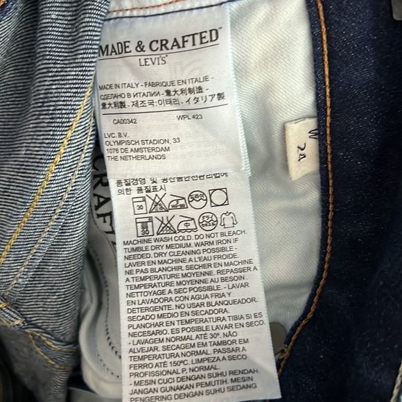 Levi's Flute Straight Womens Jeans Size 24! - Picture 3 of 11